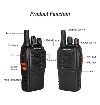 2X Walkie Talkie Pro 📡 Extended and Secure Connection! + Bonus