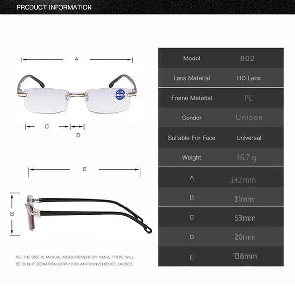 Buy 1, Get 2 Featherlight Titanium Vision Glasses